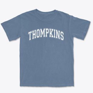 Thompkins Middle School Varsity Arch Premium Heavyweight T-shirt