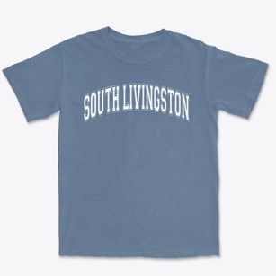 South Livingston Elementary School Varsity Arch Premium Heavyweight T-shirt