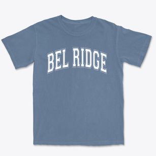 Bel Ridge Elementary School Varsity Arch Premium Heavyweight T-shirt