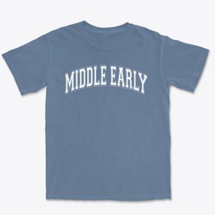 Middle Early College High School Varsity Arch Premium Heavyweight T-shirt