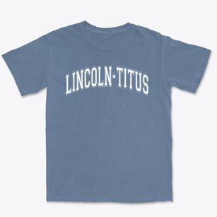 Lincoln-titus Elementary School Varsity Arch Premium Heavyweight T-shirt