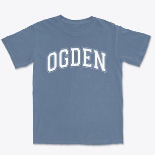 Ogden Elementary School Varsity Arch Premium Heavyweight T-shirt