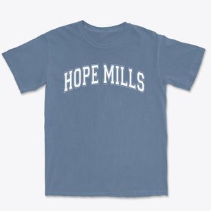 Hope Mills Middle School Varsity Arch Premium Heavyweight T-shirt