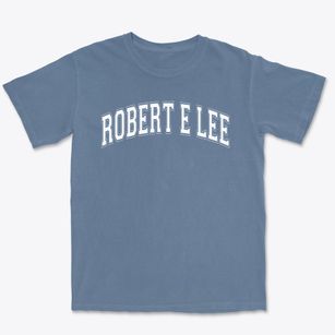 Robert E Lee Elementary School Varsity Arch Premium Heavyweight T-shirt