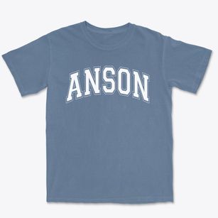 Anson High School Varsity Arch Premium Heavyweight T-shirt