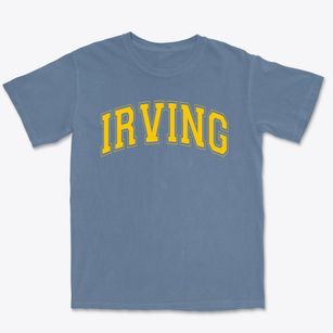 Irving Christian Academy Varsity Arch Premium Heavyweight T-shirt