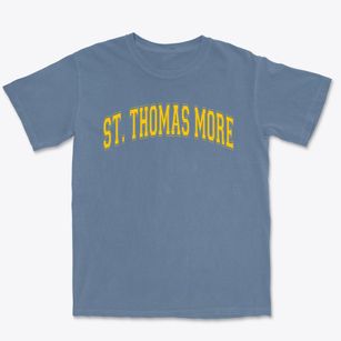 Saint Thomas More Cathedral School Varsity Arch Premium Heavyweight T-shirt