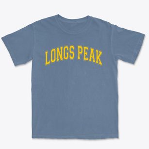 Longs Peak Middle School Varsity Arch Premium Heavyweight T-shirt