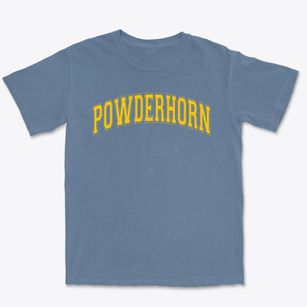 Powderhorn Elementary School Varsity Arch Premium Heavyweight T-shirt