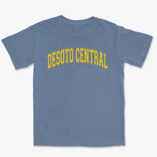 Desoto Central Middle School Varsity Arch Premium Heavyweight T-shirt