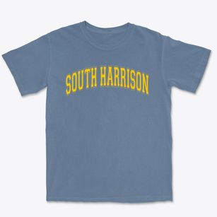 South Harrison Elementary School Varsity Arch Premium Heavyweight T-shirt