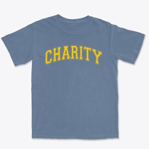 Charity Middle School Varsity Arch Premium Heavyweight T-shirt