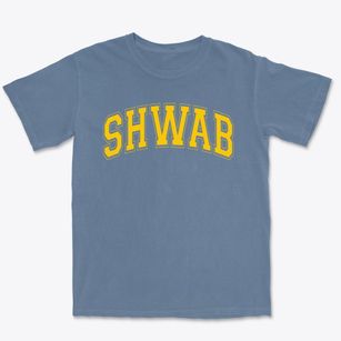 Shwab Elementary School Varsity Arch Premium Heavyweight T-shirt