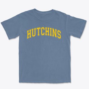 Hutchins Elementary School Varsity Arch Premium Heavyweight T-shirt