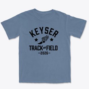 Keyser Primary Middle School Track and Field Premium Heavyweight T-shirt