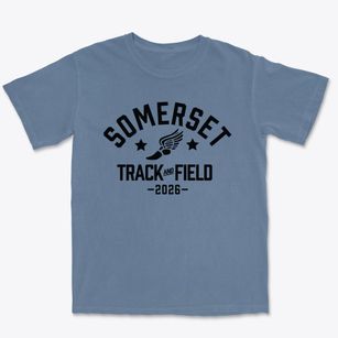 Somerset Academy Track and Field Premium Heavyweight T-shirt