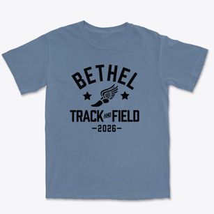 Bethel Christian School Track and Field Premium Heavyweight T-shirt