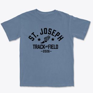 Saint Joseph Catholic School Track and Field Premium Heavyweight T-shirt