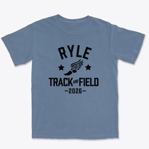 Ryle High School Track and Field Premium Heavyweight T-shirt