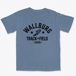 Wallburg Elementary School Track and Field Premium Heavyweight T-shirt