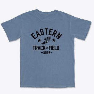 Eastern Junior High School Track and Field Premium Heavyweight T-shirt