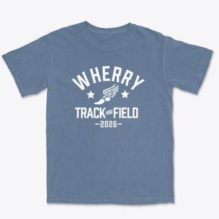 Wherry Academy Track and Field Premium Heavyweight T-shirt