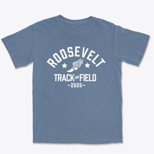 Roosevelt High School Track and Field Premium Heavyweight T-shirt