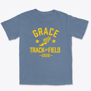 Grace Lutheran School Track and Field Premium Heavyweight T-shirt