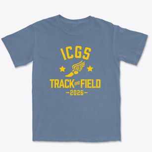 Immaculate Conception Grade School Track and Field Premium Heavyweight T-shirt