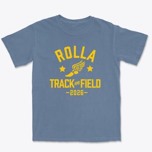 Rolla Sda School Track and Field Premium Heavyweight T-shirt