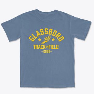 Glassboro High School Track and Field Premium Heavyweight T-shirt