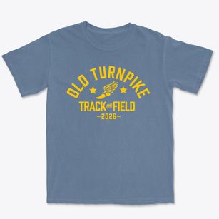Old Turnpike Middle School Track and Field Premium Heavyweight T-shirt