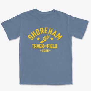Shoreham-wading River High School Track and Field Premium Heavyweight T-shirt