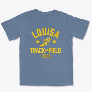 Louisa May Alcott Elementary School Track and Field Premium Heavyweight T-shirt