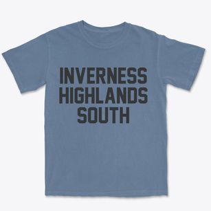 Inverness Highlands South Florida Classic Block Premium Heavyweight T-shirt