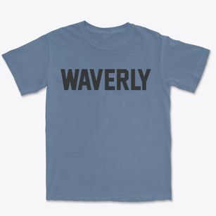 Waverly Tennessee Classic Block Premium Heavyweight T-shirt