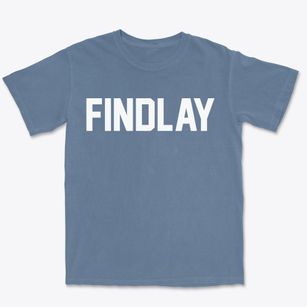 Findlay Ohio Classic Block Premium Heavyweight T-shirt
