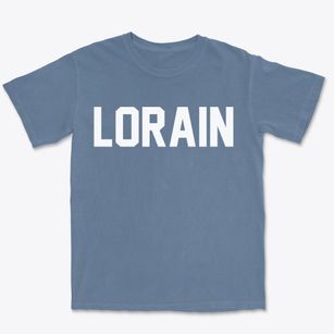 Lorain Ohio Classic Block Premium Heavyweight T-shirt