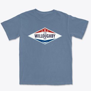 Willoughby Ohio Diamond Star Premium Heavyweight T-shirt