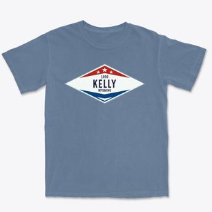 Kelly Wyoming Diamond Star Premium Heavyweight T-shirt