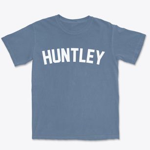 Huntley Nebraska Classic Curve Premium Heavyweight T-shirt