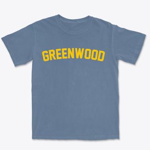 Greenwood Indiana Classic Curve Premium Heavyweight T-shirt