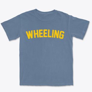 Wheeling West Virginia Classic Curve Premium Heavyweight T-shirt