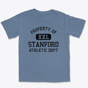 Stanford California Athletic Dept Premium Heavyweight T-shirt