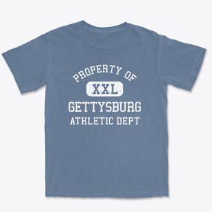 Gettysburg Pennsylvania Athletic Dept Premium Heavyweight T-shirt