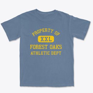 Forest Oaks North Carolina Athletic Dept Premium Heavyweight T-shirt