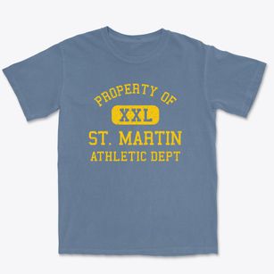 St. Martin Mississippi Athletic Dept Premium Heavyweight T-shirt