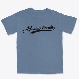 Mexico Beach Florida Vintage Team Premium Heavyweight T-shirt