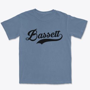Bassett Iowa Vintage Team Premium Heavyweight T-shirt