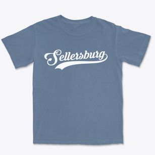 Sellersburg Indiana Vintage Team Premium Heavyweight T-shirt